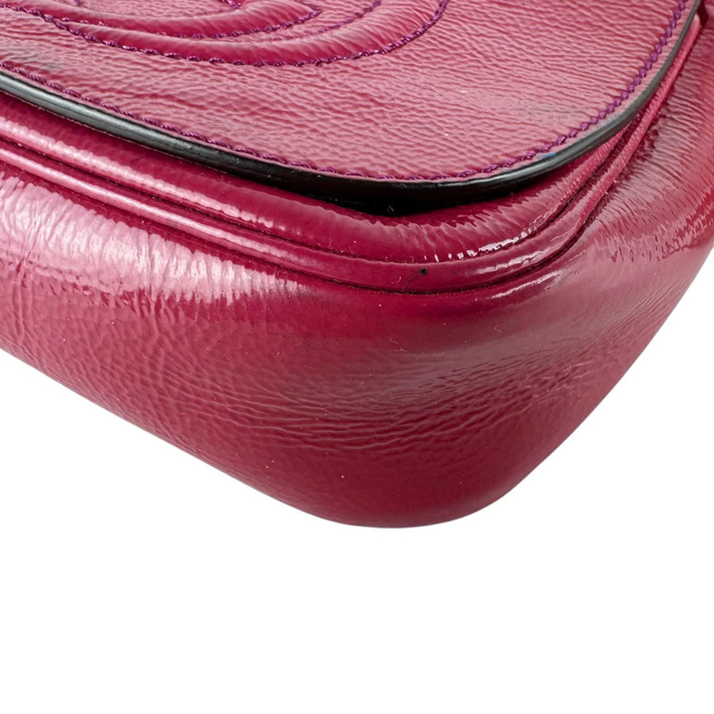 GUCCI Pink Leather Shoulder Bag - Picture 9 of 14